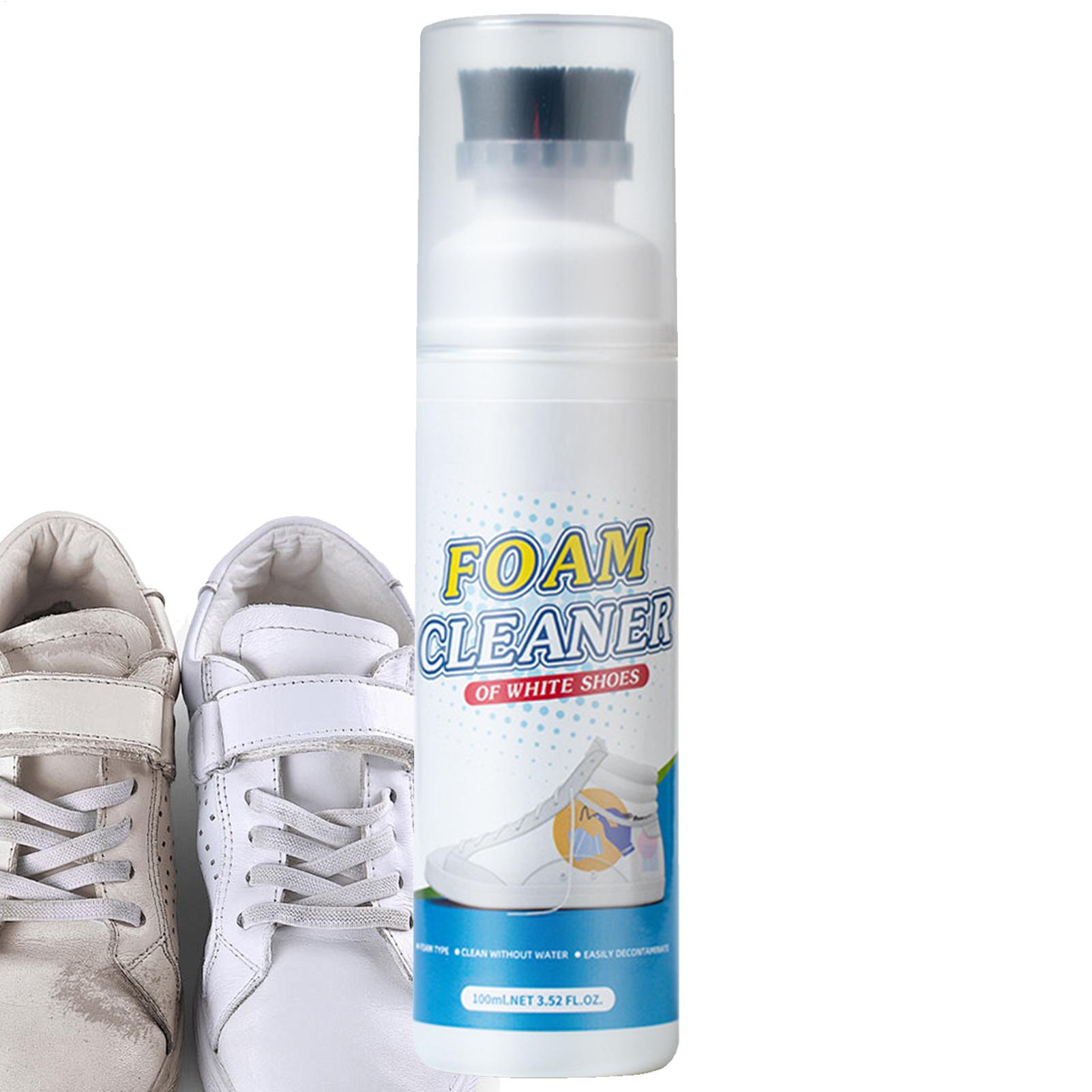 Sneaker Care Cleaning Kit - 100ml Sneaker-Reiniger Schaumreiniger für Weiße Schuhe,