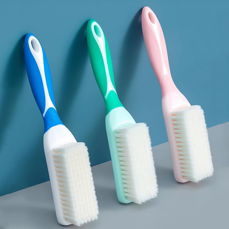 Sneaker Care Cleaning Kit - 3 Stück Reinigungsbürsten mit langem Griff